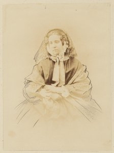 [Retrato de medio cuerpo de una dama] de Achille Devéria