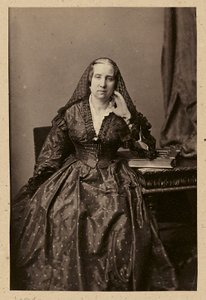 [Retrato de una dama] de Achille Devéria