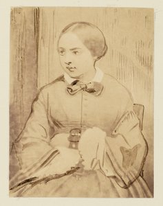 [Retrato de una joven, probablemente Cécile Devéria] de Achille Devéria