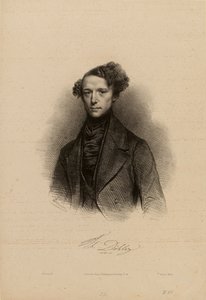 Retrato del compositor Theodor Döhler 1814-1856 de Achille Devéria