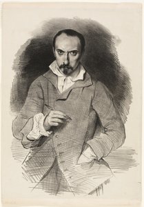 Autorretrato de Achille Devéria