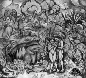 Jardín del Edén de Achille Emile Othon Friesz