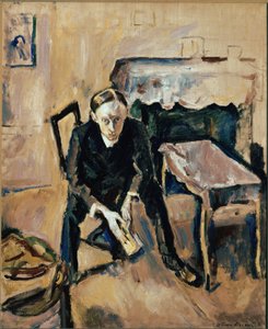 Retrato del escritor francés Fernand Fleuret (óleo sobre lienzo de Achille Emile Othon Friesz