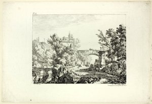 Paisaje, placa IV