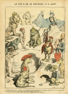 Ilustración de Achille Lemot (1846-1909) en Le Pelerin de Achille Lemot
