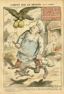 Ilustración de Achille Lemot en Le Pelerin de Achille Lemot