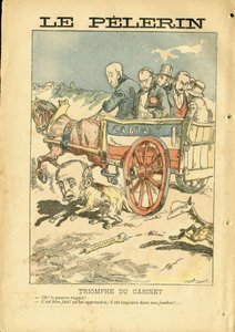 Ilustración de Achille Lemot (1846-1909) en Le Pelerin de Achille Lemot