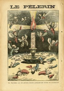 Ilustración de Achille Lemot (1846-1909) en Le Pelerin