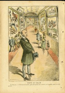 Ilustración de Achille Lemot (1846-1909) en Le Pelerin de Achille Lemot