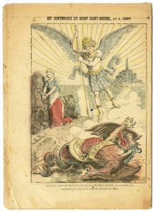 Ilustración de Achille Lemot (1846-1909) en Le Pelerin de Achille Lemot