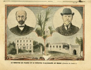 Ilustración de Achille Lemot en Le Pelerin de Achille Lemot