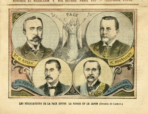 Ilustración de Achille Lemot en Le Pelerin