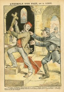 Ilustración de Achille Lemot (1846-1909) en Le Pelerin