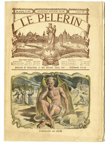 Ilustración de Achille Lemot (1846-1909) en Le Pelerin de Achille Lemot