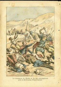 Ilustración de Achille Lemot (1846-1909) en Le Pelerin de Achille Lemot