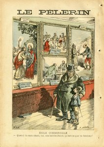 Ilustración de Achille Lemot (1846-1909) en Le Pelerin