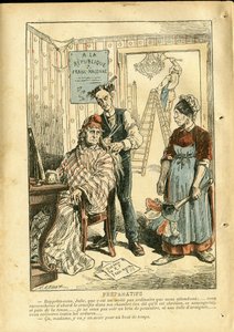 Ilustración de Achille Lemot en Le Pelerin de Achille Lemot