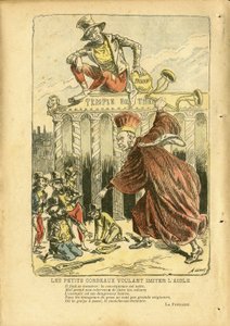 Ilustración de Achille Lemot en Le Pelerin de Achille Lemot