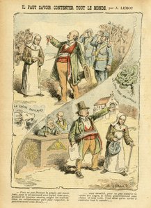 Ilustración de Achille Lemot (1846-1909) en Le Pelerin de Achille Lemot