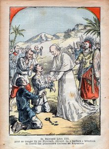 Papa León XIII (Vincenzo Gioacchino Pecci) de Achille Lemot