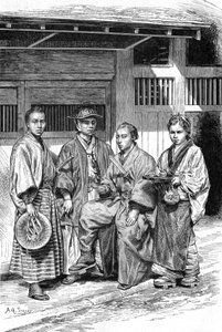 La gente de Tokio de Achille Sirouy