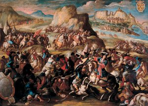 La batalla de Orán de Acisclo Antonio Palomino de Castro y