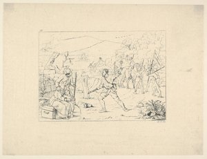 Formación de Bandas Guerrilleras de Grabados de la Guerra Confederada, 1861-63 de Adalbert John Volck