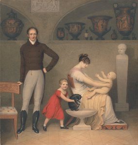 El artista y su familia