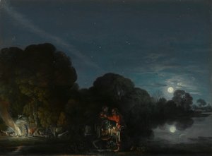 La huida a Egipto de Adam Elsheimer
