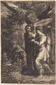 Tobías y el ángel de Adam Elsheimer