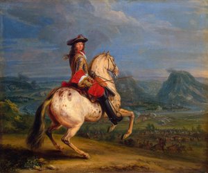 Luis XIV en la toma de Besanzón, 1674 de Adam Frans Meulen van der