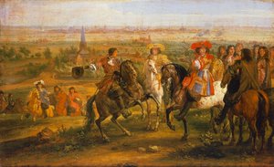 Captura de Lille por Luis XIV, 28 de agosto de Adam Frans van der Meulen