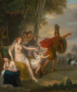 Despedida de Héctor a Andrómaca, 1760 de Adam Friedrich Oeser