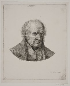 Retrato de un hombre mayor de Adam Müller