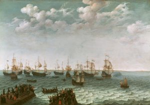 Salida de una flota de guerra de Adam Willarts