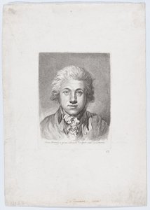 Autorretrato, 1785 de Adam von Bartsch
