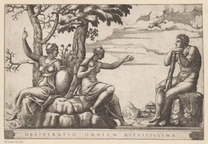 Hércules op de tweesprong La decisión más difícil de todas (título sobre objeto)