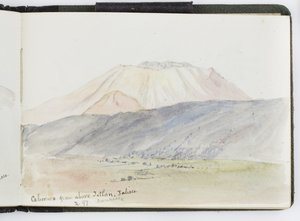 Cuaderno de bocetos de acuarelas, dibujos y notas, México, 1896-1898 de Adela Breton