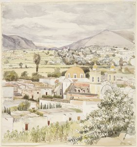 Ciudad de Tlaxcala, México 1894 de Adela Breton