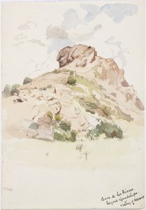 Vista - Cerro de los Riscos, más allá de Guadalupe, México de Adela Breton