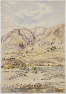Vista - cerca de Ixtacamaxtitlan, México de Adela Breton
