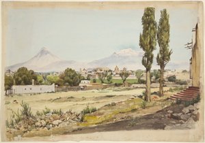 Volcanes Popocatépetl e Iztaccíhuatl, Puebla, México