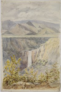 Cascada en Huauchinango, Estado de Puebla, México
