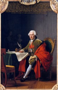 Charles-Roger, príncipe de Bauffremont 1713-1795 de Adelaide Labille Guiard
