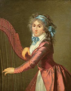 Retrato de una Joven Arpista