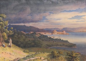 Corfú, Octr. 12 1857 [Grecia] de Admiral Sir Edward Gennys Fanshawe