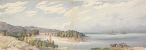 Hogland, 24 de agosto de 1855, Finlandia de Admiral Sir Edward Gennys Fanshawe