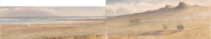 Mount William, Islas Malvinas, mayo de 1849 (acuarela)