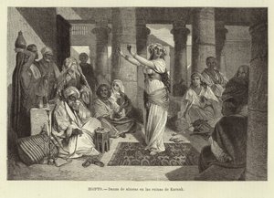 Egipto - Bailando en las ruinas de Karnak