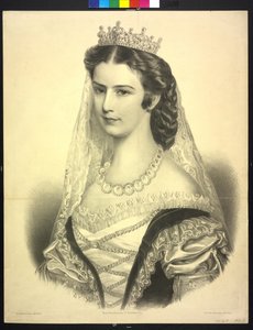Emperatriz de Austria Isabel (litografía)